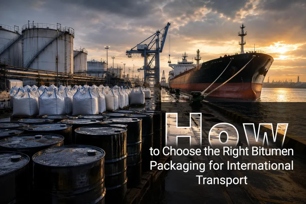 How to Choose the Right Bitumen Packaging for International Transport