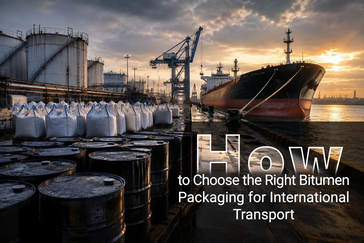 How to Choose the Right Bitumen Packaging for International Transport
